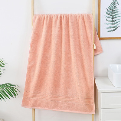 天山柔 80*160cm 600g 32股花裙纯棉 浴巾 (计价单位:条) 棕色