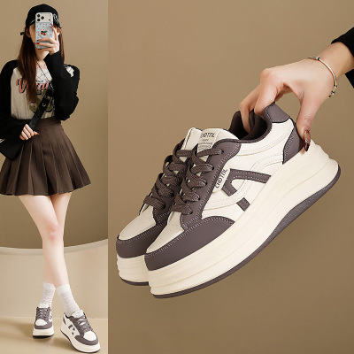 2026小白鞋女春季新款韩版ins女厚底休闲运动百搭板鞋街拍
