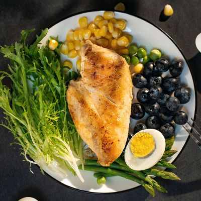 即食鸡胸肉5袋健身开袋代餐鸡胸肉丸蛋清饼肥轻食饱腹烧烤味鸡胸肉5袋（500g）