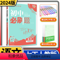 [正版]2024版初中必刷题七年级下册语文RJ人教版同步练习册巧练 初三七下7七年级下册中学教辅资料辅导书中考总复习知