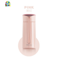 轻巧便携保温杯小清新办公室可爱花茶杯304不锈钢水杯180ml FENGHOU 青色(免费刻字+送杯刷)