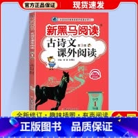 古诗文课外阅读 小学一年级 [正版]2024新黑马阅读古诗文课外阅读一年级上下全册注音版小学语文1年级古文诗词文言文全解