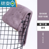 敬平干发帽女吸水速干2021新款擦头毛巾帽子洗头包头器加厚浴帽 酱紫色 双层加厚(1条装)