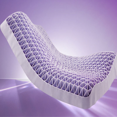 KruppCorp黑科技零感无压-多功能护颈-释压枕格波浪透气TPE多功能枕护颈