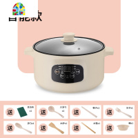 煮粥2人家用快速煲粥3-4人便捷全自动稀饭锅熬粥炖锅小电炖锅 FENGHOU 2.6L智能款带蒸笼卡其色