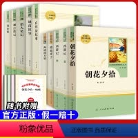 [七上/下全套]十本套装 [正版]原著七年级上册必选读课外书城南旧事白洋淀纪事猎人笔记湘行散记镜花缘人民教育出版社初一上