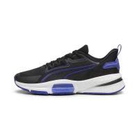 彪马(Puma)高强稳定训练跑鞋专业缓震防滑运动鞋男女通用黑蓝拼色