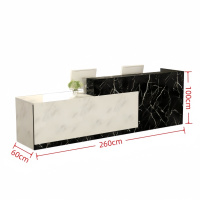 悦兴诚办公前台260*60*100cm张