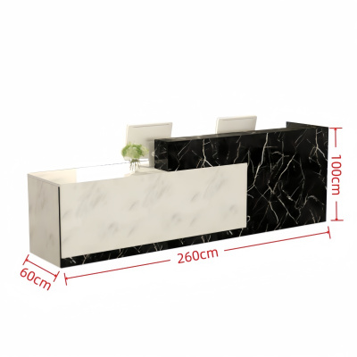 悦兴诚办公前台260*60*100cm张