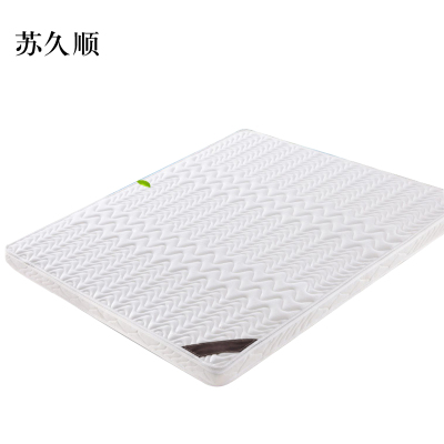 苏久顺椰棕床垫家用棕垫B10cm厚(防螨针织+2cm乳胶+0胶水天然椰棕)1800mm*2000mm