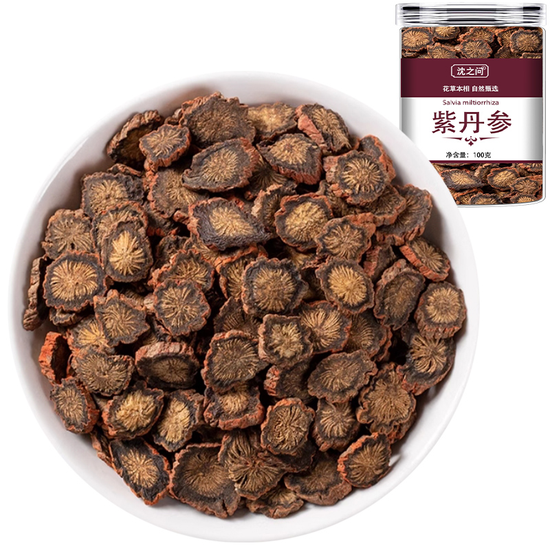 紫丹参正品新货紫丹参段官方店无熏硫可搭黄芪丹叁山楂养身茶