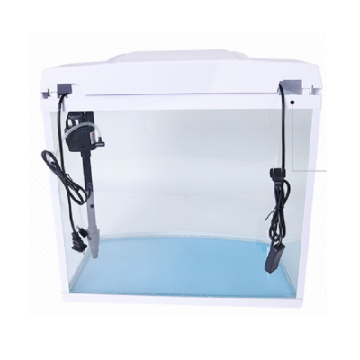 鱼缸热带鱼水族箱迷你造景缸小鱼缸玻璃生态led照明过滤套缸