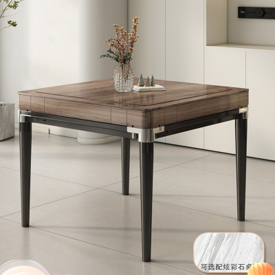  麻将机全自动家用现代简约餐桌两用麻将桌AI智能语音机