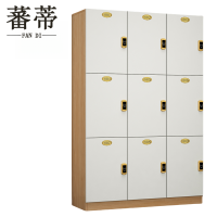 蕃蒂职工衣柜九门台