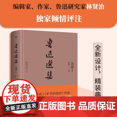 [精装典藏版]鲁迅选集:杂感Ⅰ 旷代的忧伤作者、鲁迅研究家林贤治全新导读+点评+释注 狂人日记朝花夕拾野草彷徨阿Q正传