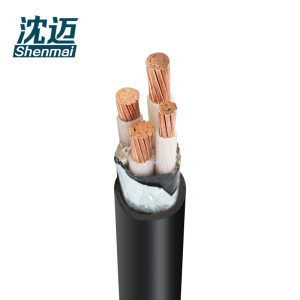 沈迈 铜芯铠装电缆 ZC-YJV22-0.6/1kV-3*35+1*25平方毫米 /米