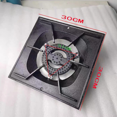 煲仔炉头配件西式花架铸铁炉具配件炉头