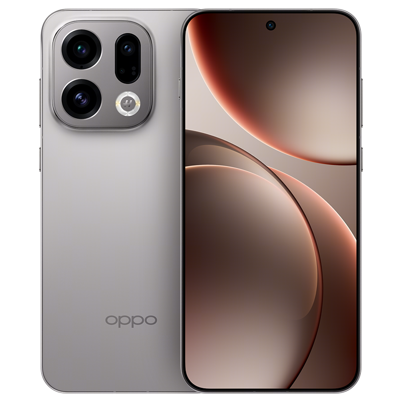 [手机]OPPO Find X9 绒光钛 16GB+1TB 5G数字移动电话 全网通手机