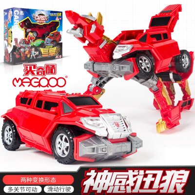 买奇酷咖宝蛋神爆兽恐龙蛋玩具咔宝家族卡伽宝战神变形蛋猎人男孩神感迅狼送咖宝蛋神1个-