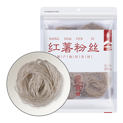 八荒红薯粉丝350g红苕粉口感筋道凉拌火锅