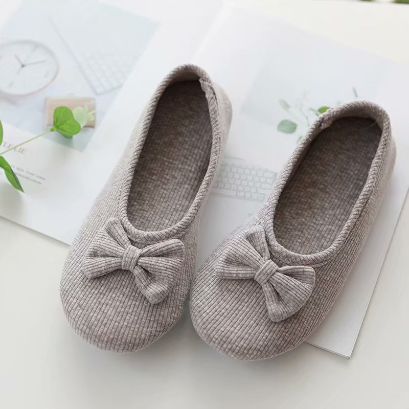 盛世尼曼螺纹麻绳月子鞋夏季产妇包跟室内软底拖鞋透气防滑孕妇鞋产后