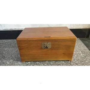 森美人香樟木箱子衣箱储物箱字画箱实木箱收纳箱全樟木婚嫁箱仿古大号锁