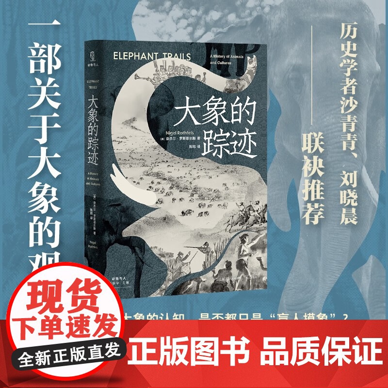 大象的踪迹 奈杰尔·罗斯菲尔斯 著 科学与自然