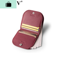 小钱包女短款ins简约小众超薄钱夹折叠零钱小巧精致个性皮绣花NEW LAKE