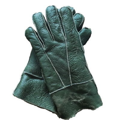 铂识 皮毛一体防寒手套 均码 双