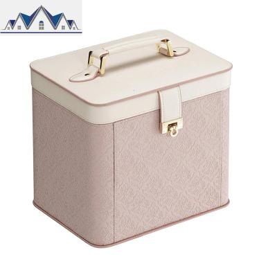 化妆包女便携大容量ins风超火网红化妆箱家用化妆品收纳可爱日系 三维工匠收纳包