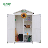 喜力健 防腐木储物柜 c款做旧白 个