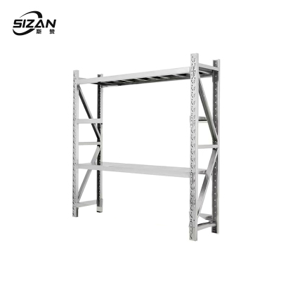 斯赞 不锈钢二层货架承重300kg 二层1600*600*2000mm 组