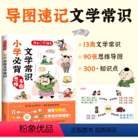 小学必背文学常识 小学通用 [正版]小学生必背文学常识积累大全人教版语文知识手册中国古现代国外文学题库集锦古诗词文言文同