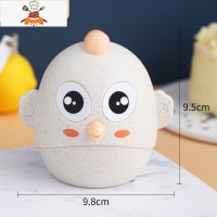 卡通小猪牙签盒家用个性按压式牙签筒创意自动弹出可爱牙签罐轻奢 敬平 小鸡款牙签罐