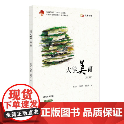 大学美育 第二版 全国高等院校规划教材·公共课系列 黄高才 马洪玲 孙韵芳 北京大学出版社 9787301359181