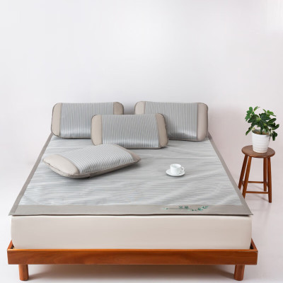 艾草驱蚊睡垫三件套 180cm*200cm 灰