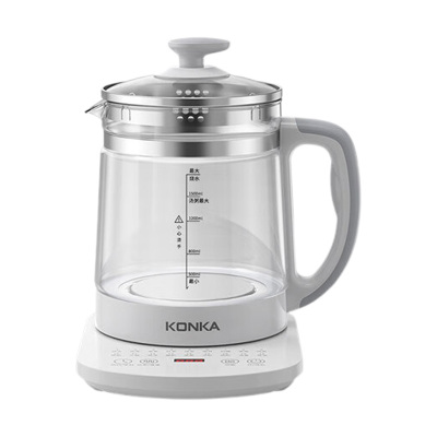 康佳养生壶1.8L能煮善炖玻璃保温标准款KHK-18V12