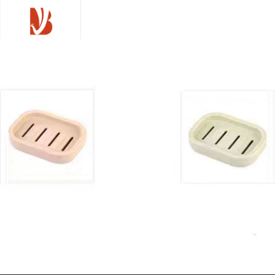 三维工匠双层皂盒浴室卫生间沥水肥皂盒创意旅行便携皂托简约肥皂架大号 双层沥水皂盒[随机2个]