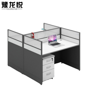 豫龙悦屏风办公桌