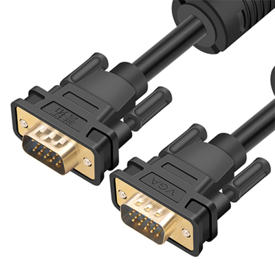 VGA切换器二进一出电脑显示器转换器高清多视频监控共享2进1出配线VGA线2米BASN