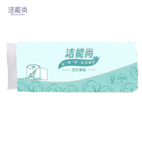 洁能尚 T100 四层 100*115mm/节 100g/卷 10卷/提 空芯 卷纸(计价单位:提)白色