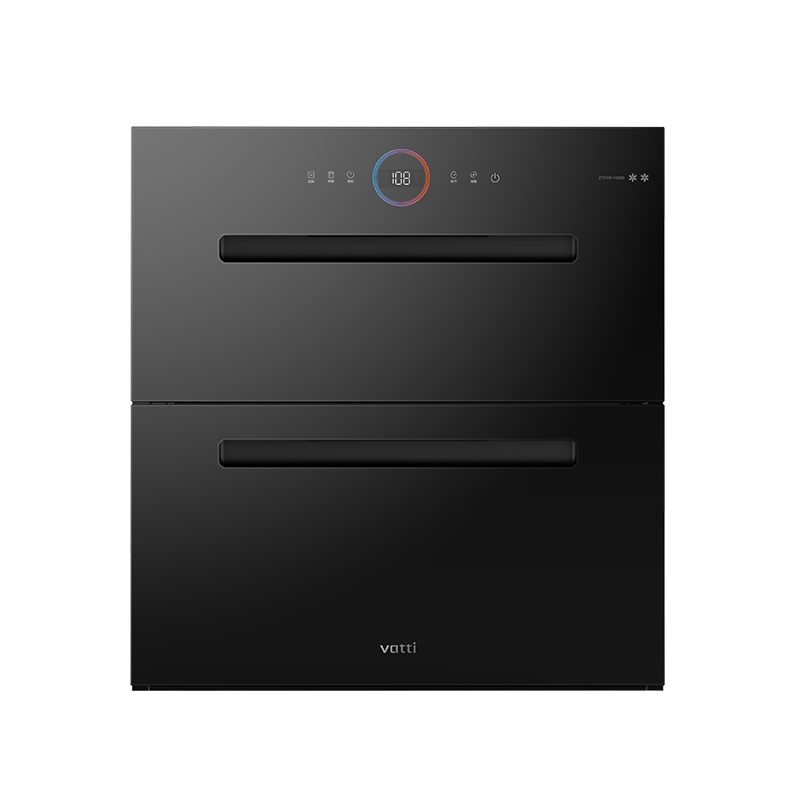 华帝(vatti)消毒柜 嵌入式i13060 消毒碗柜110L两门三抽0臭氧母婴消毒