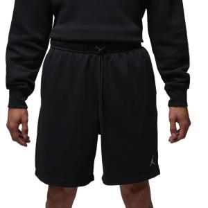 Jordan男款法式棉质篮球束脚运动短裤透气舒适可机洗黑白色