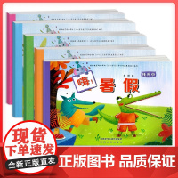 嗨暑假 幼升小衔接练习册全套暑假作业拼音中升大整合教材大升学前幼儿园小班中班大班暑期培训班辅导书语文数学3-6岁儿童启蒙