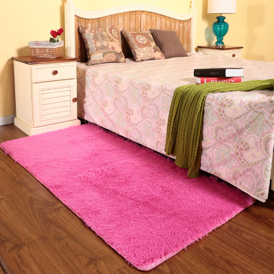 简约客厅茶几沙发地毯长方形满铺卧室床边毯飘窗毯榻榻米地垫定制