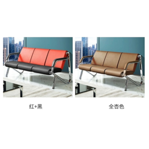 白寅 BY-BGY002 办公椅 三人位