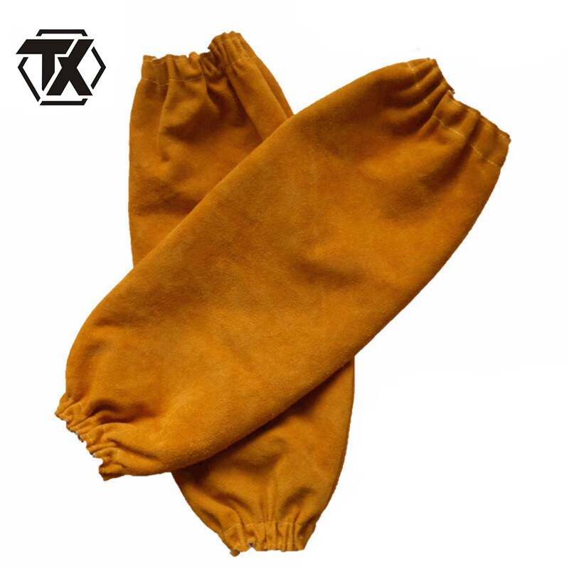 铁迅牛皮袖套T34 双