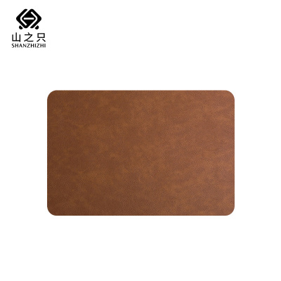 山之只 防水防油双面皮隔热餐垫 44.5*30cm 张