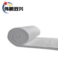 伟鹏双兴 陶瓷纤维针刺毯保温防火棉 铝箔款可定制 卷