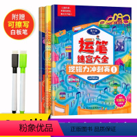 [正版]赠可擦写白板笔 运笔迷宫大全 逻辑力冲刺赛 迷宫书 专注力训练书籍儿童智力开发逻辑思维训练书籍益智游戏开发左右